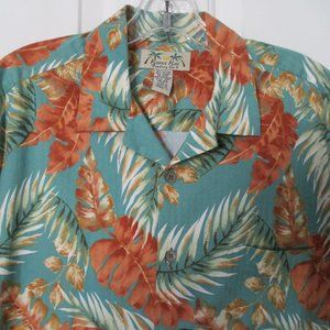 Kona Kai Mens S/S Casual Hawaiian Shirt - Size Medium